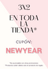 NUEVO AÑO 3X2 EN TODA LA TIENDA