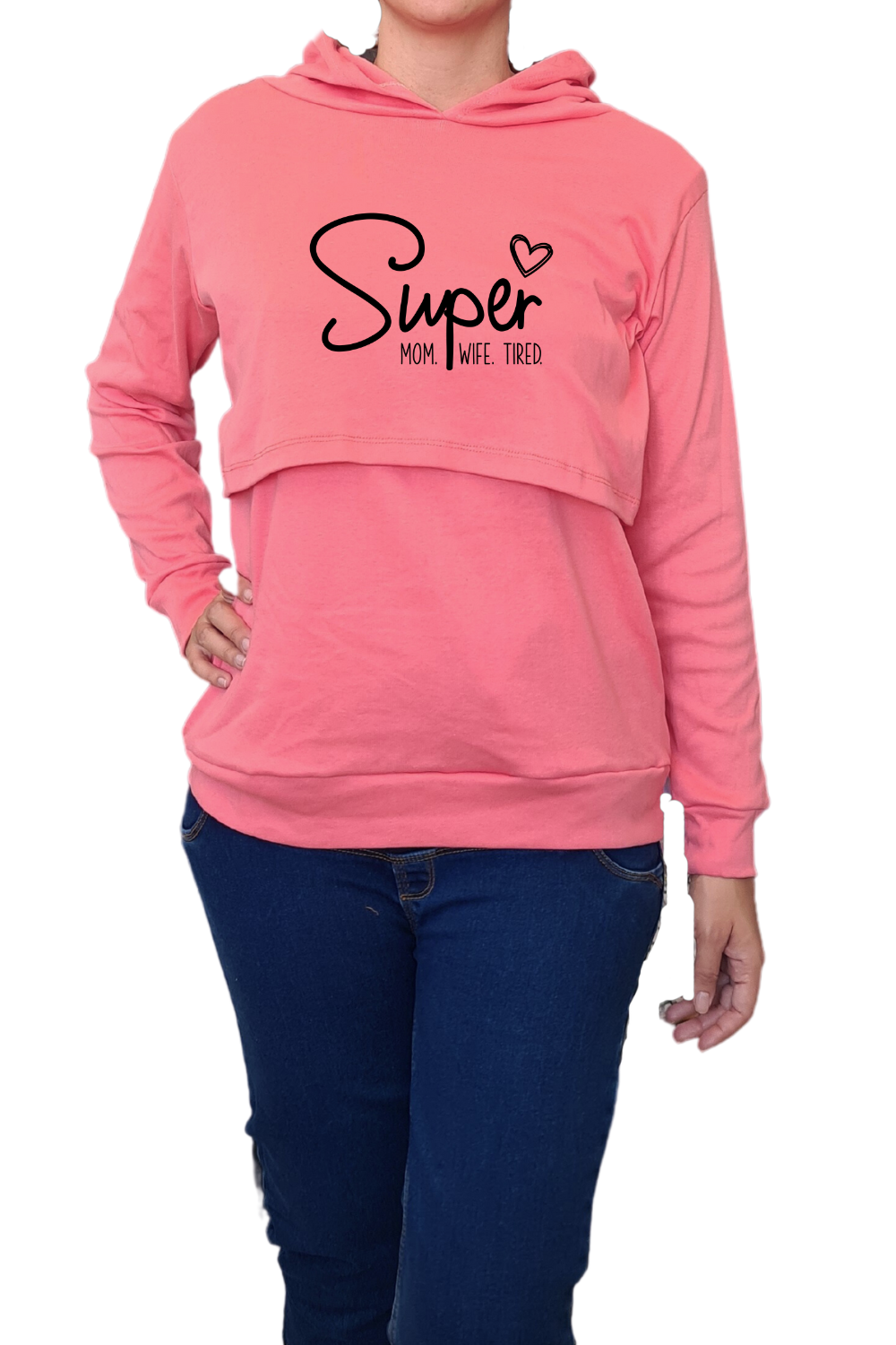 Sudadera Estampada Con Capucha