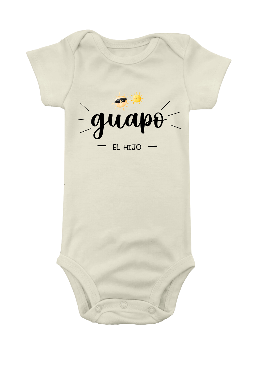 Pañalero Manga Corta Niño. Guapo el hijo