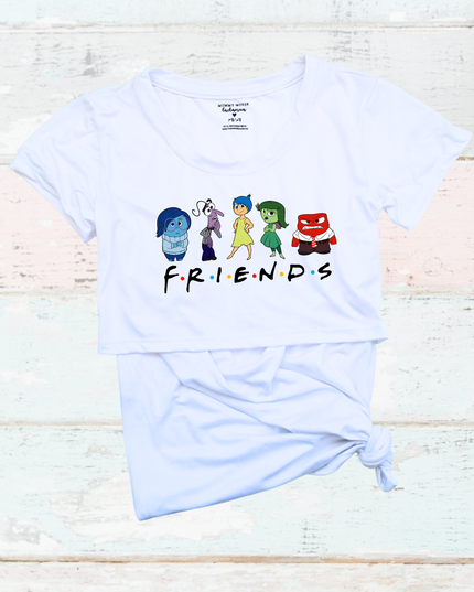 Blusa maternidad-lactancia mc estampada. Emotions friends