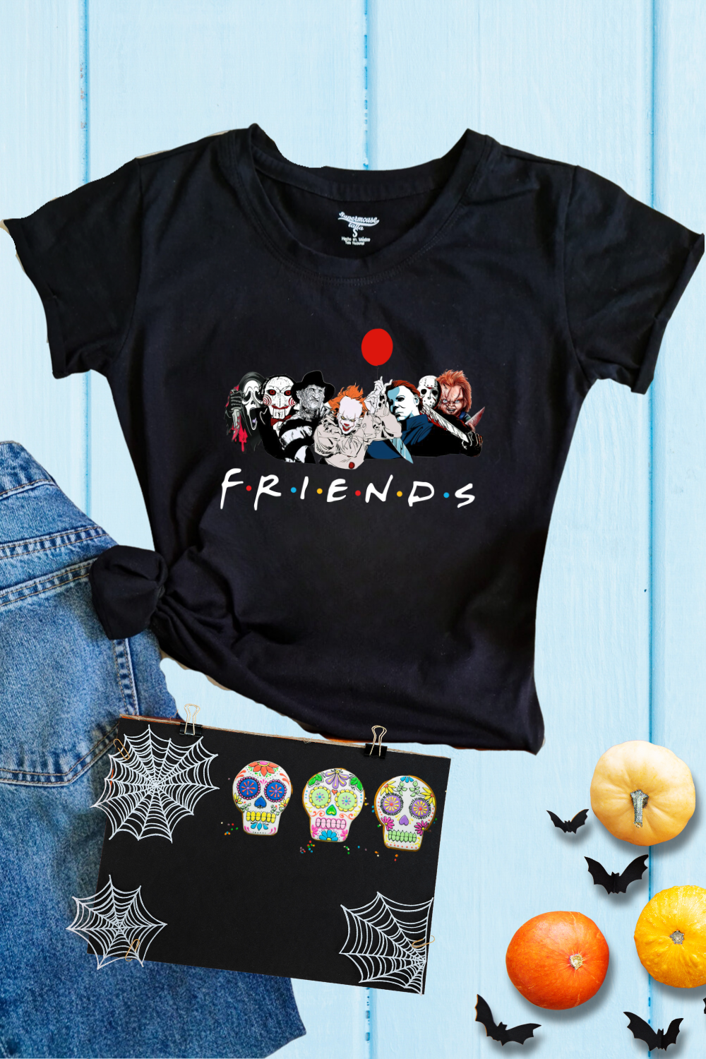 Playera de best sale friends mujer