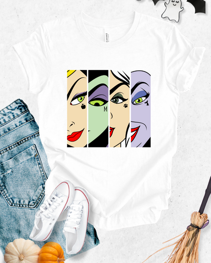 Blusa dama manga corta. Villanas face