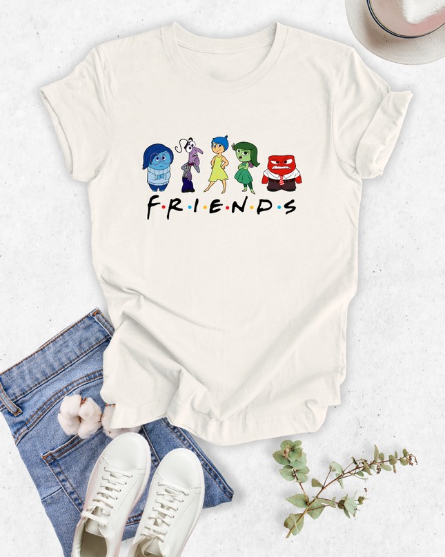 Blusa dama manga corta. Emotions friends