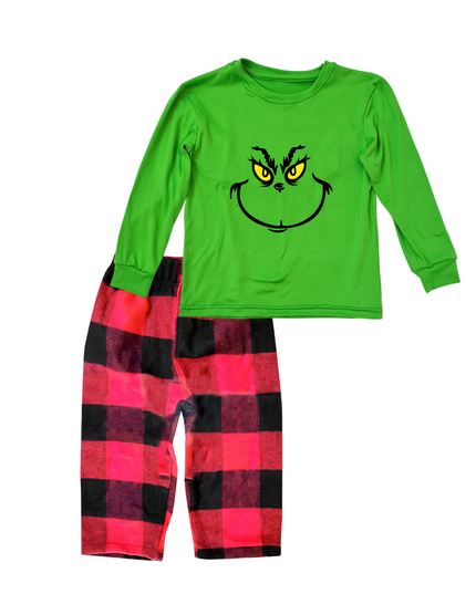 Pijama Kids 1 a 12 años. Grinchy