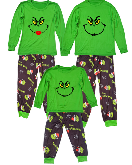 Pijama Kids 2 a 14 años. Grinchmas