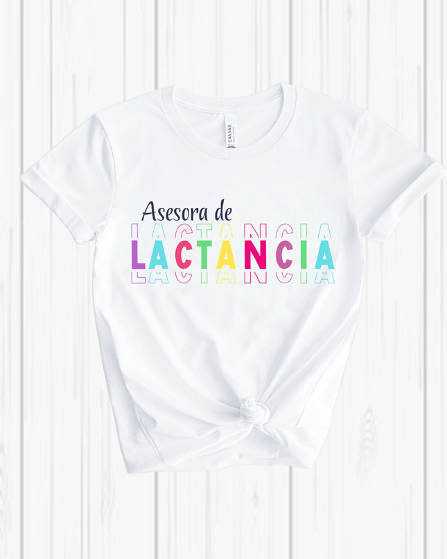 Blusa dama manga corta. Asesora de lactancia colores