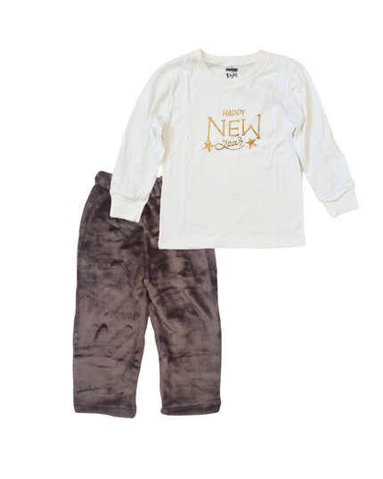 Pijama Polar Kids. Happy New Year