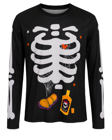 Playera Caballero. Huesos tequila