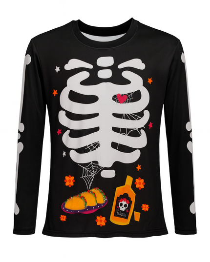 Playera Dama. Huesos Tequila