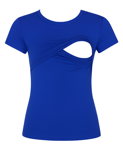 Blusa maternidad-lactancia. Rey