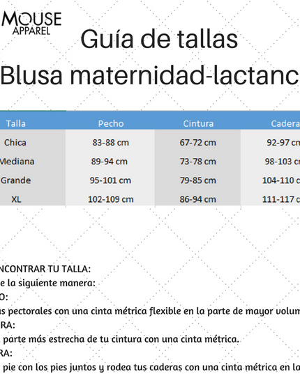 Blusa Lactancia Campesina 3 en 1. Marino flores