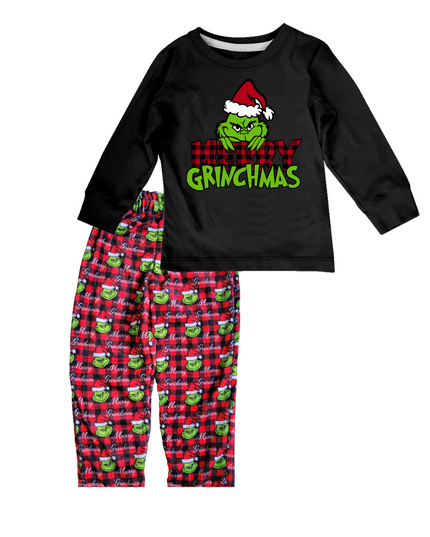 Pijama Kids 1 a 14 años. Merry Grinchmas cuadros