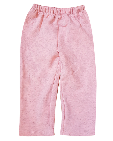 Set pantalón y playerita cuello de tortuga  - Rosa