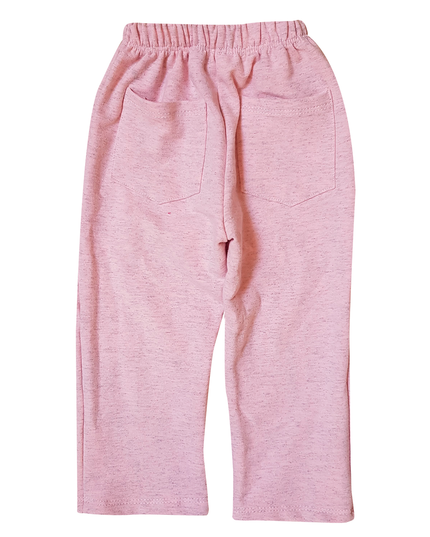 Set pantalón y playerita cuello de tortuga  - Rosa