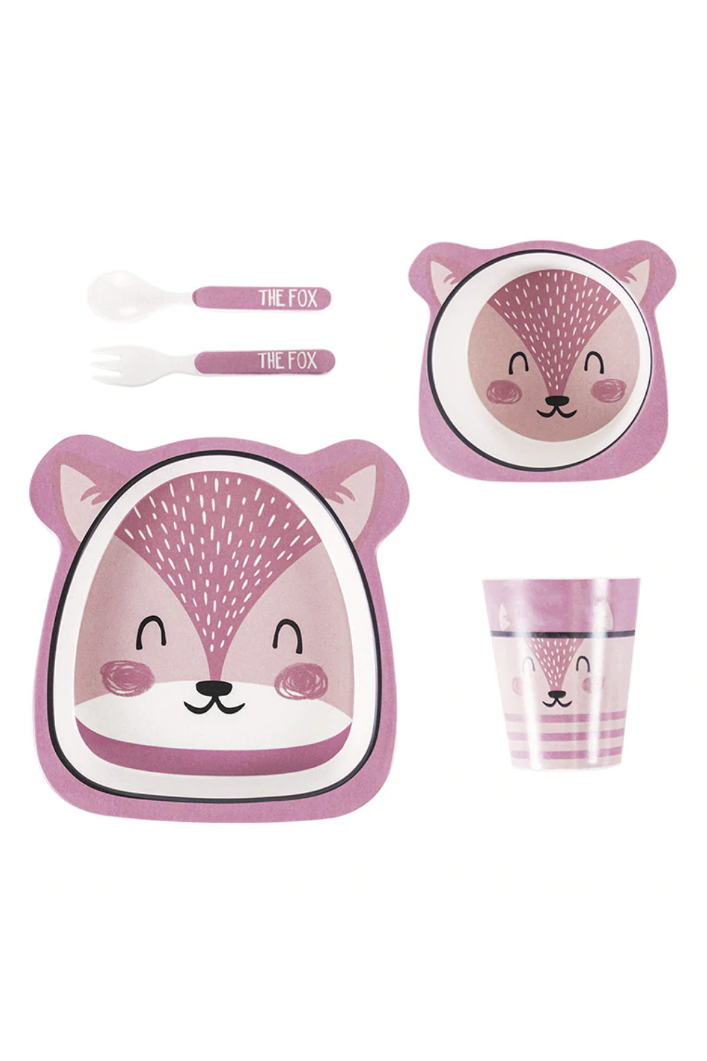 Vajilla Bambu para bebe Zorrito Mouse Apparel