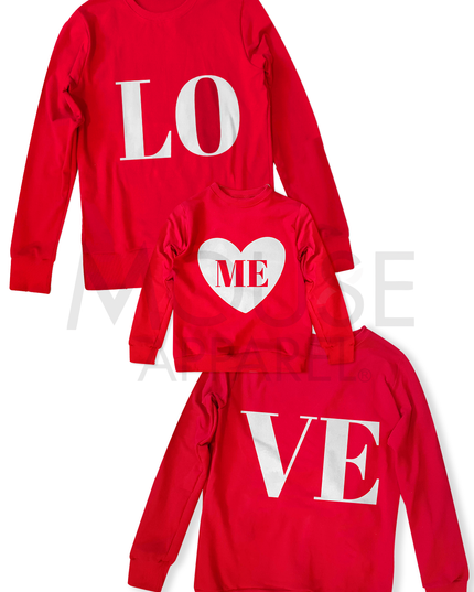 Sudadera dama. Love me