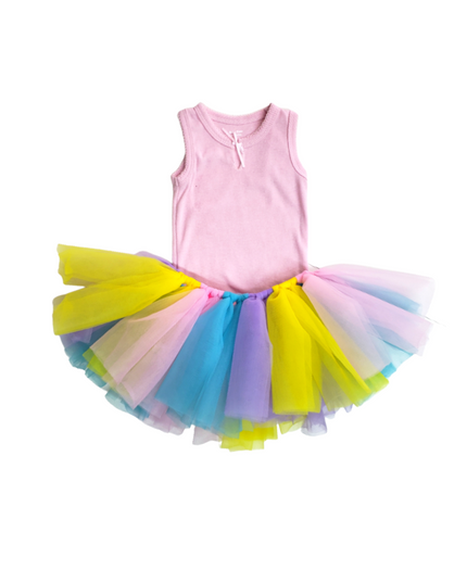 Tutú tela suave. MULTICOLOR