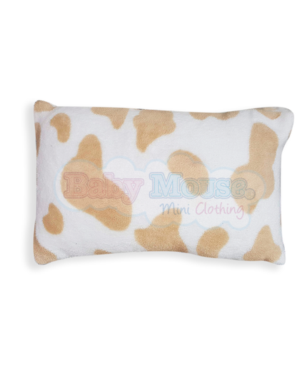 Almohada indeformable polar. Vaca café