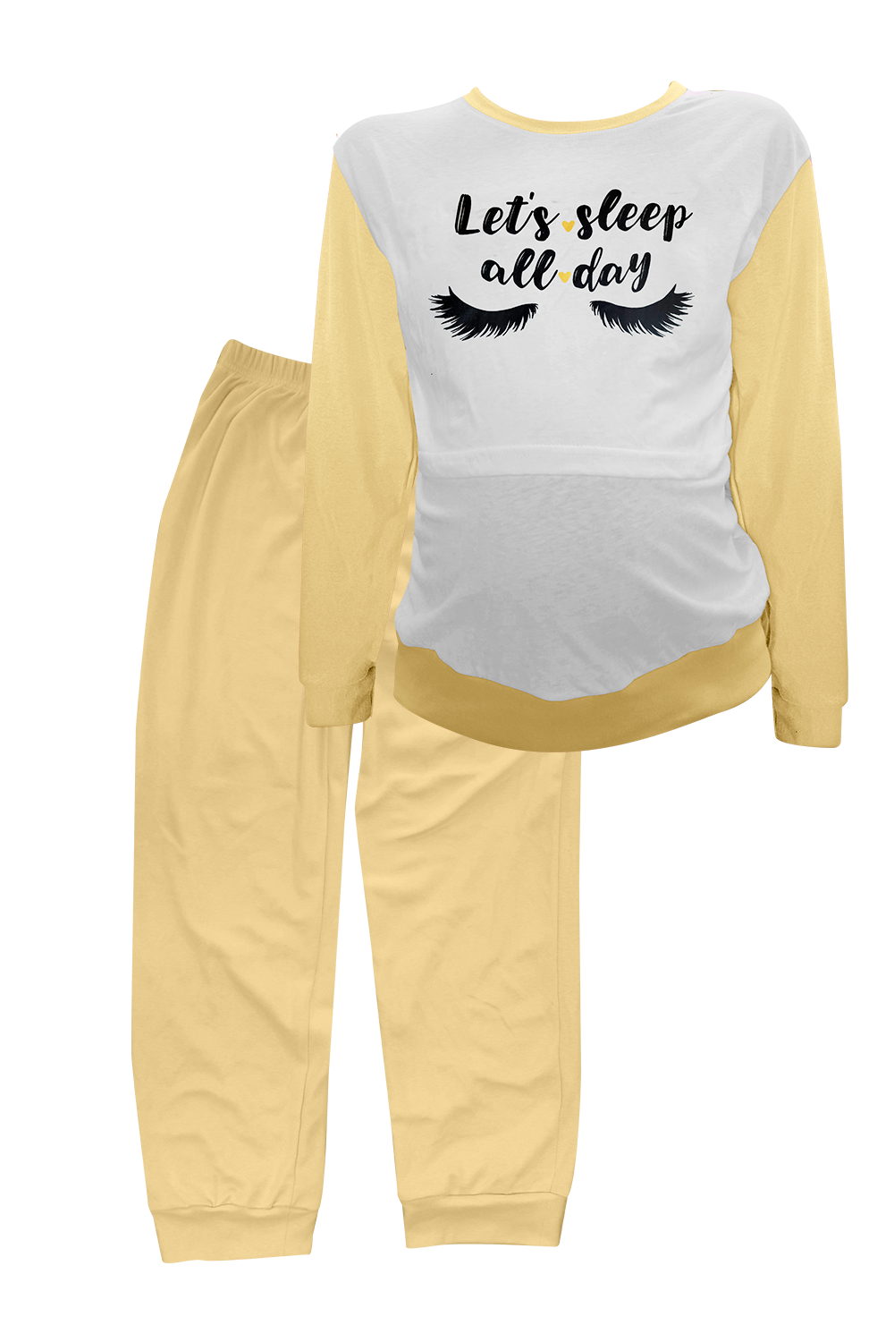 Pijama de lactancia Cardigan. Let´s Sleep all day
