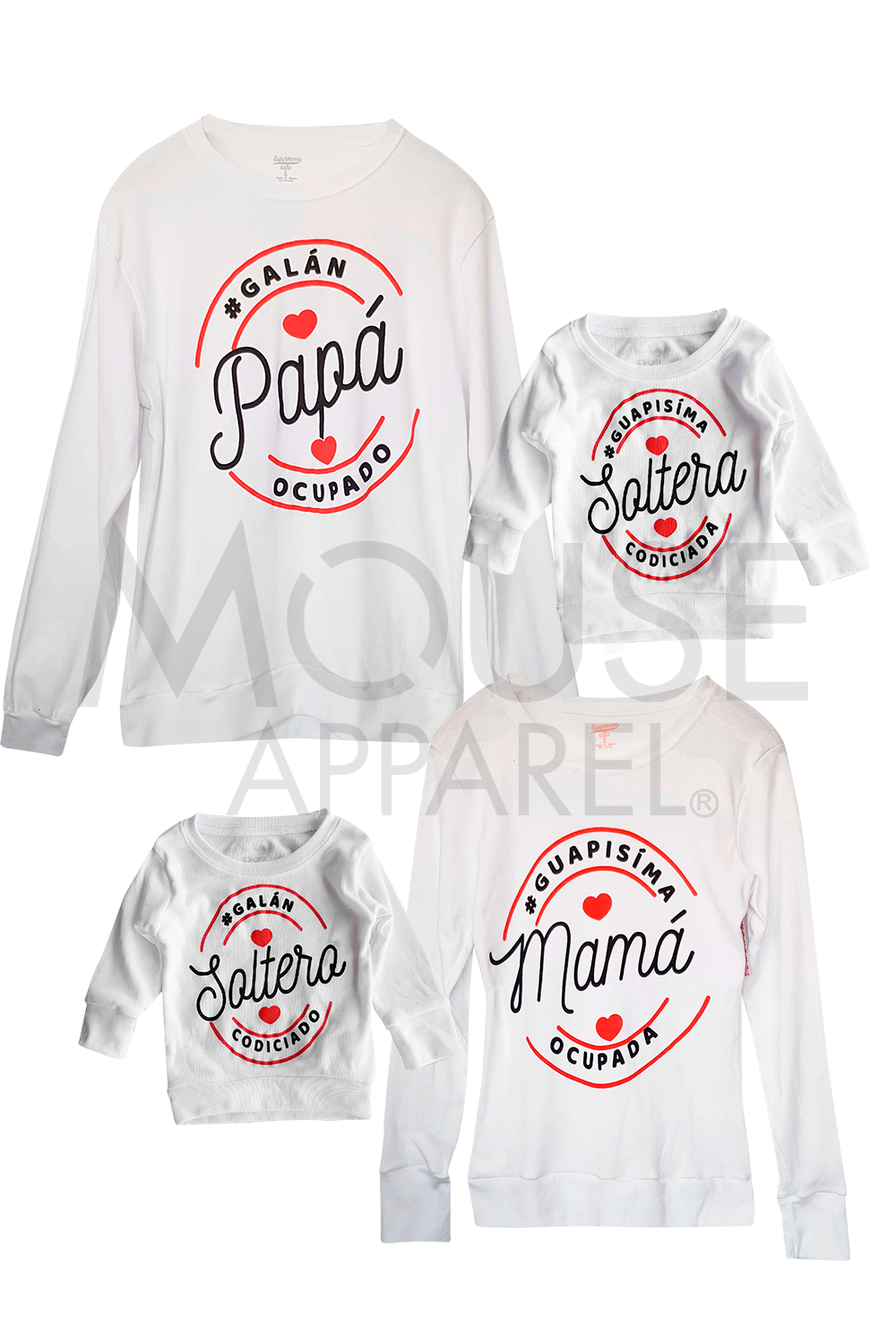 Sudaderas ligeras. Familia Codiciada