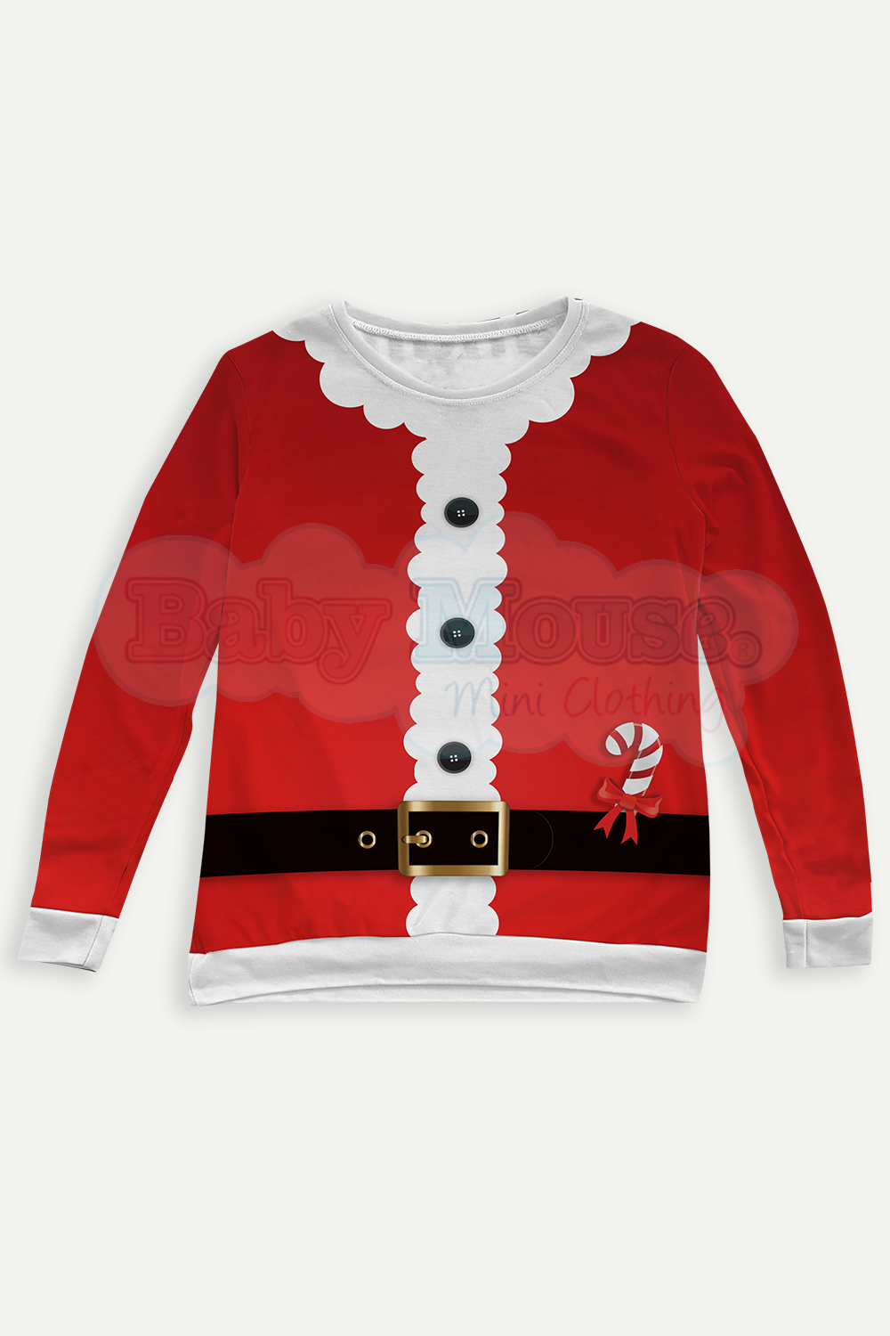 Sueter ligero Beb . Little Santa Mouse Apparel