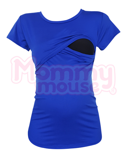 Blusa maternidad-lactancia. Rey