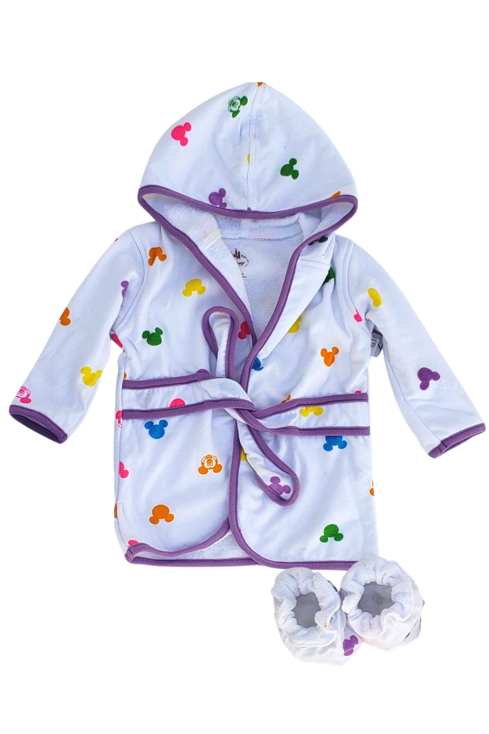 Set de Bata de bano para bebe 0 9 meses