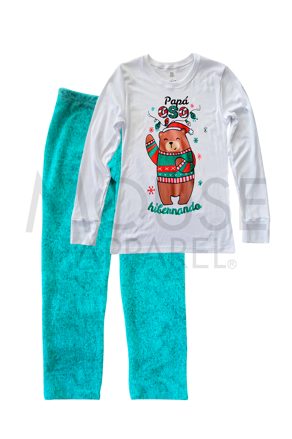 Pijamas con tela polar 2025