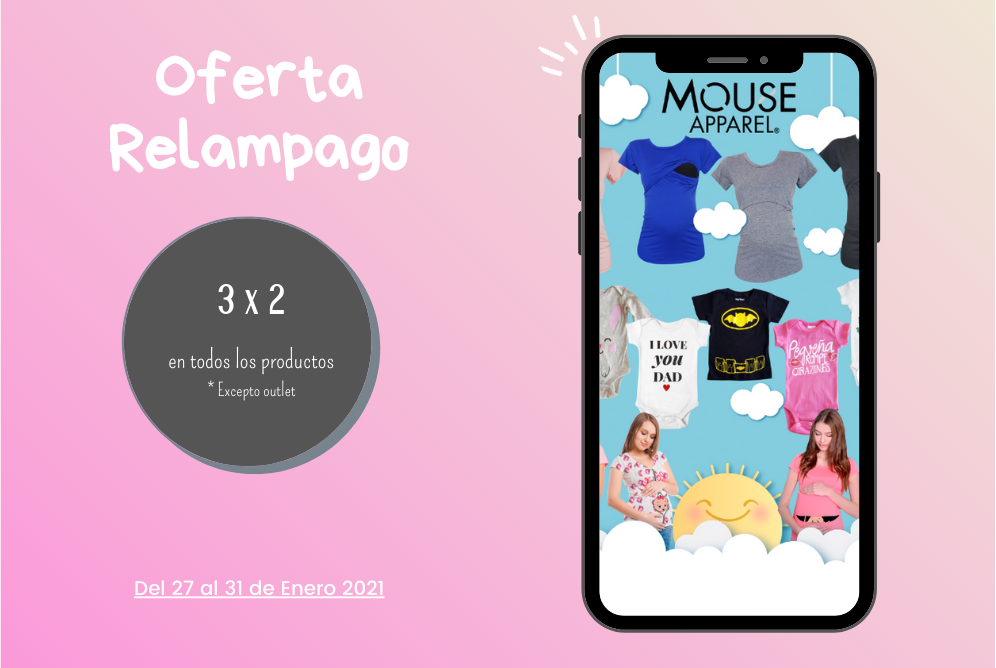 OFERTA RELAMPAGO 3X2 EN TODOS LOS PRODUCTOS.