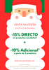 VENTA NAVIDEÑA 15% DIRECTO