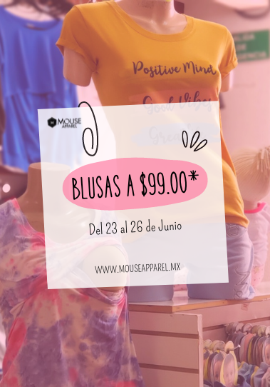 BLUSAS A SOLO $99.00