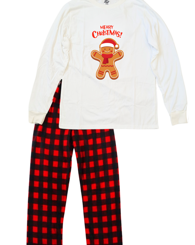 Pijama Franela Caballero. Galleta de Jengibre Merry