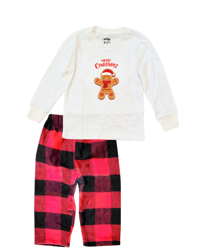 Pijama Kids 1 a 12 años. Galleta de Jengibre merry