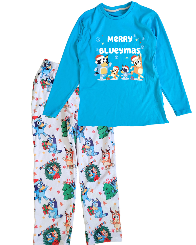 Pijama Dama. Merry Blueymas