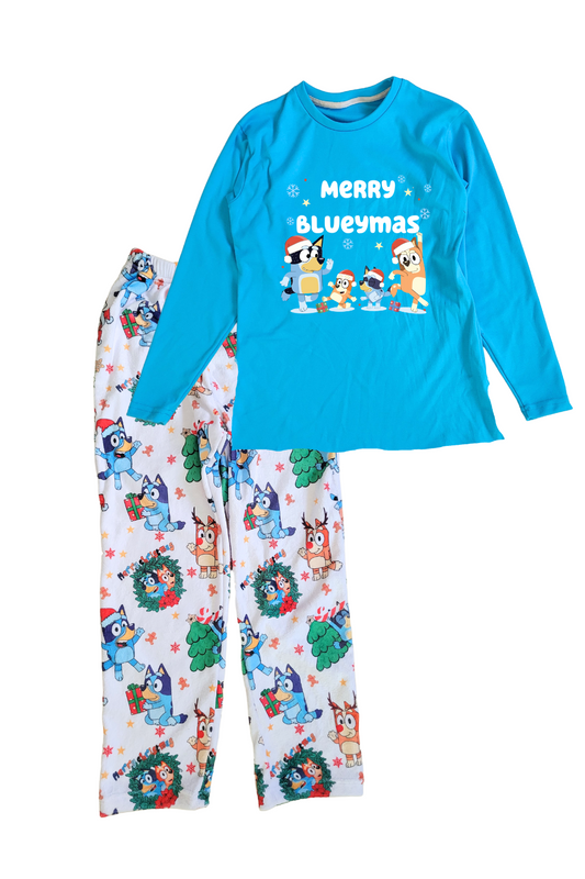 Pijama Dama. Merry Blueymas