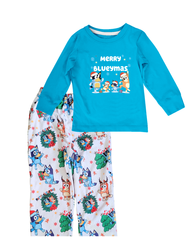 Pijama Kids 1 a 14 años. Merry Blueymas