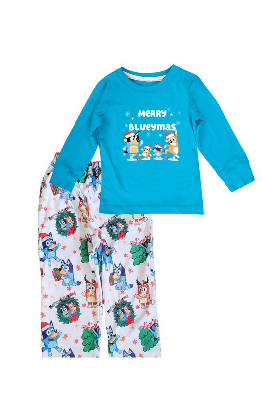 Pijama Kids 1 a 14 años. Merry Blueymas