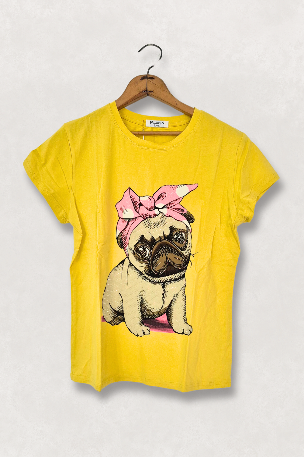 Blusa dama Pedrería. Cute Pug