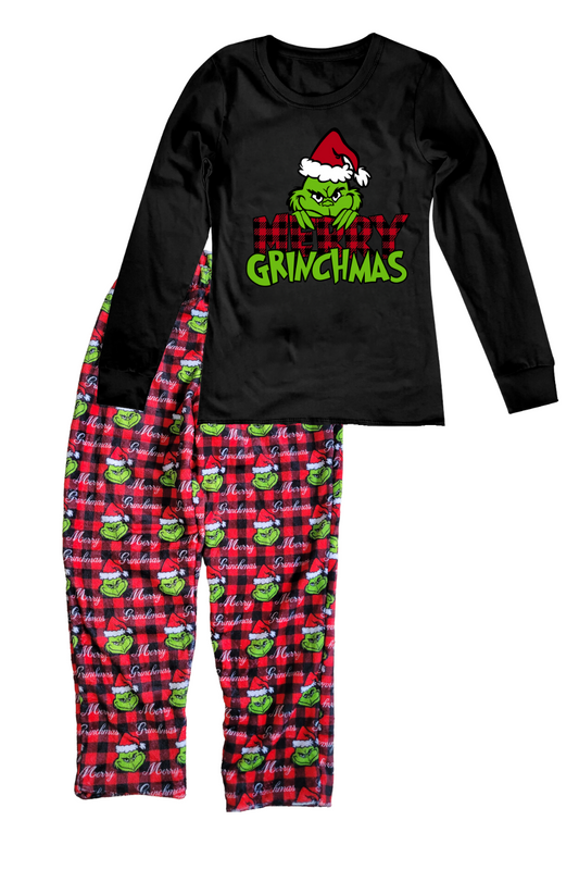 Pijama Dama. Merry Grinchmas cuadros