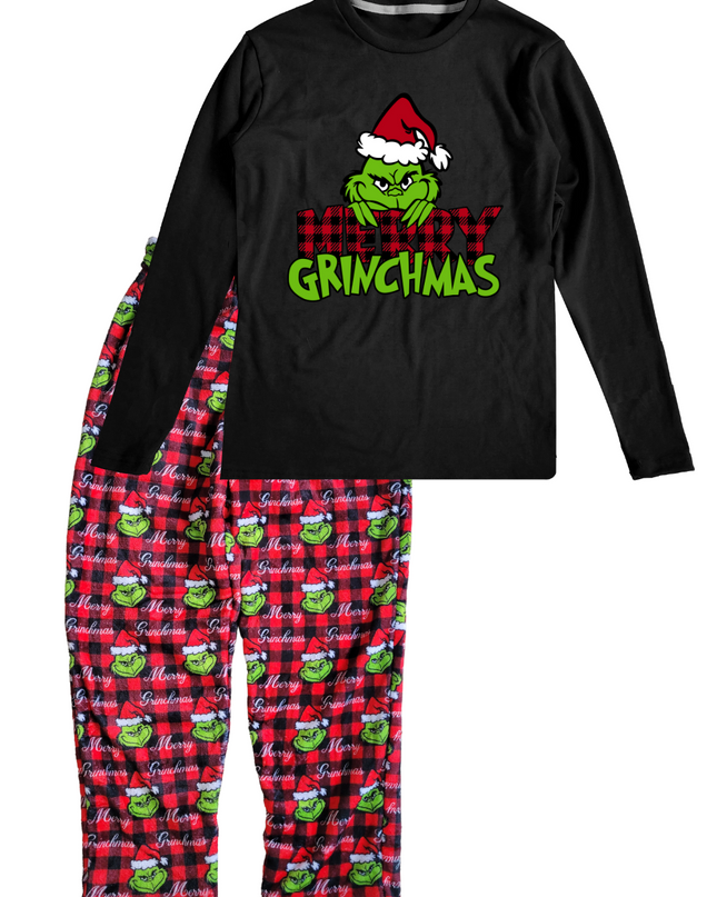 Pijama Caballero. Merry Grinchmas cuadros