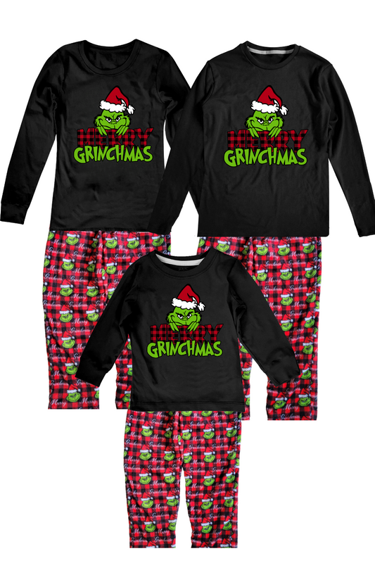 Pijama Kids 1 a 14 años. Merry Grinchmas cuadros