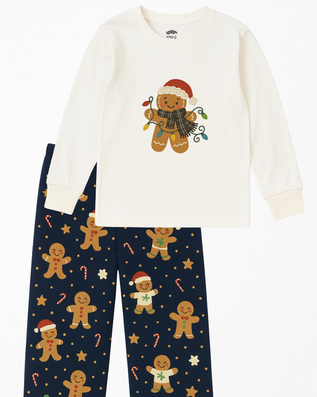 Pijama Kids 2 a 14 años. Galleta Jengibre caramelos