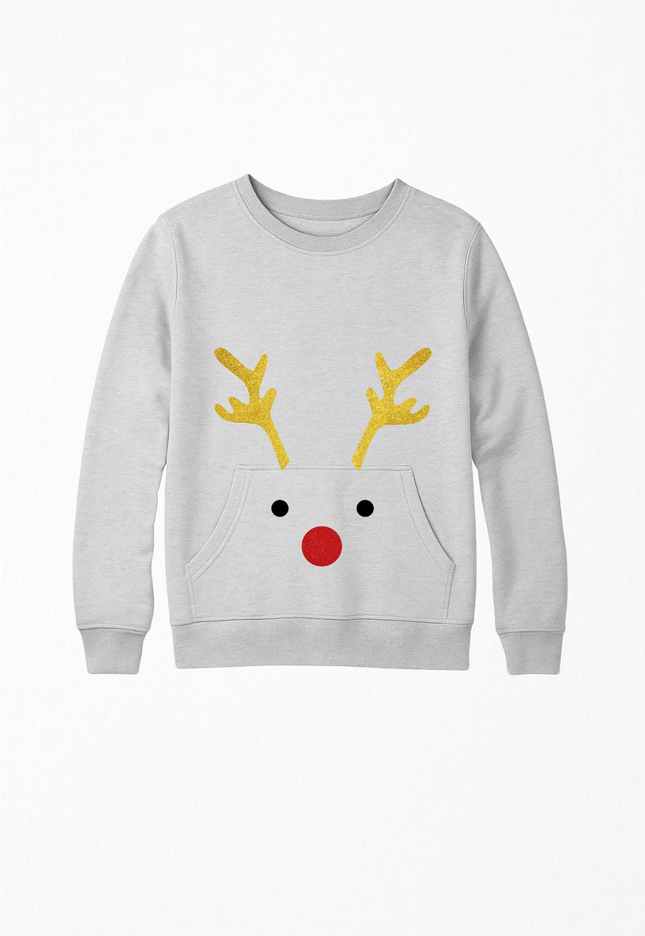 Sudadera afelpada Kids 2 a 12 años. Rudolph Sprinkle