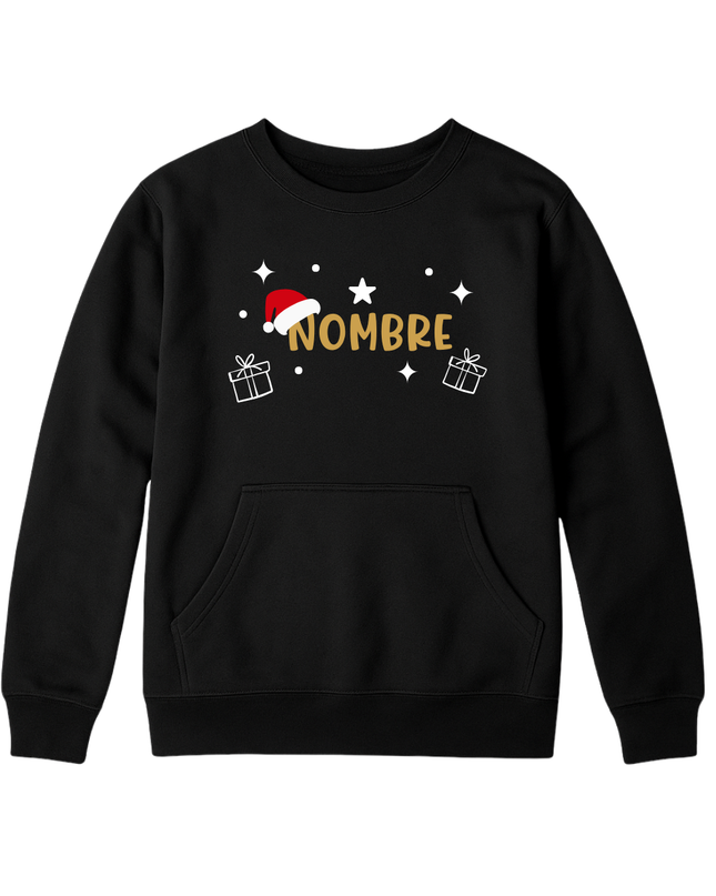 Sudadera afelpada Unisex. Regalos nombre