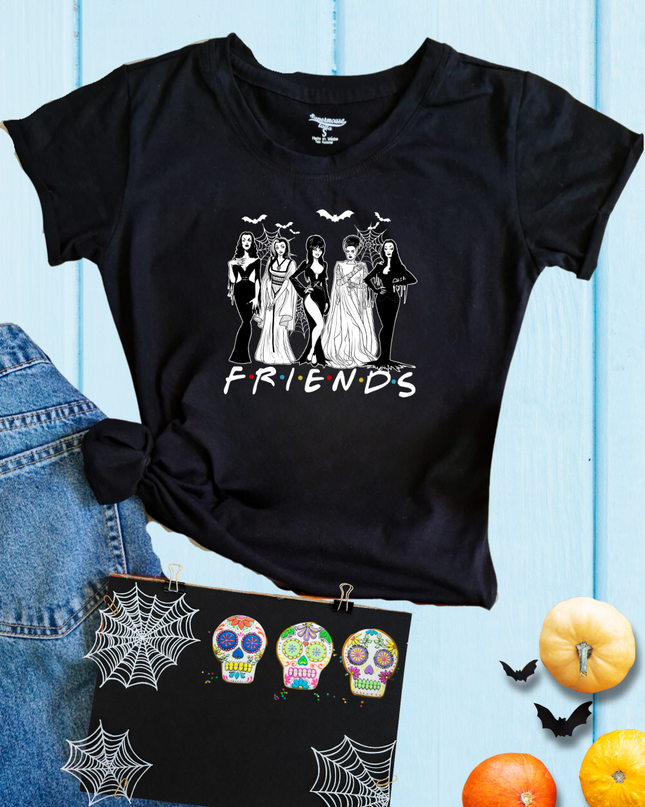 Playera Dama. Friends Horror Girls