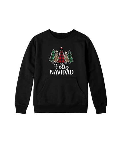Sudadera afelpada Kids 2 a 12 años. Christmas Forest