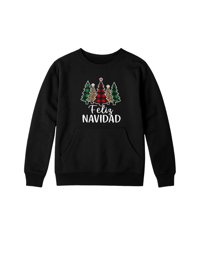 Sudadera afelpada Kids 2 a 14 años. Christmas Forest