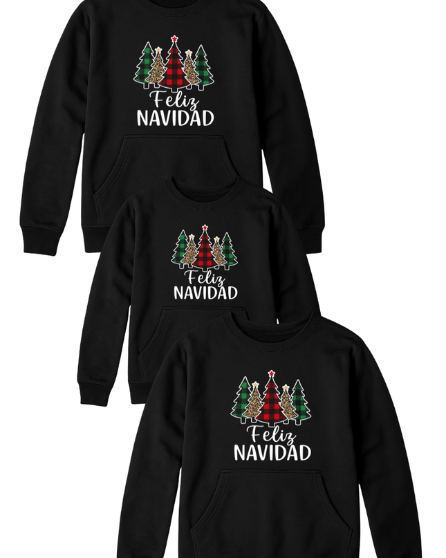 Sudadera afelpada Kids 2 a 14 años. Christmas Forest