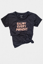 Blusa maternidad-lactancia mc estampada. Enjoy every moment