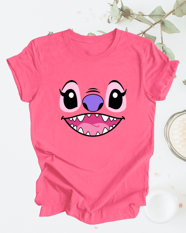 Blusa dama manga corta. Sky stich